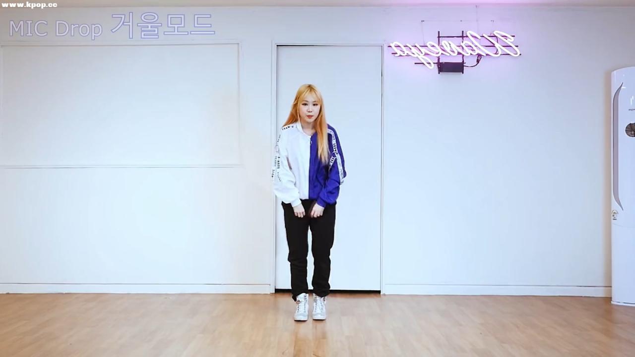 Tutorial Mirrored BTS 방탄소년단 MIC Drop 마이크드롭 거울모드 설명강좌 WAVEYA – #0389插图