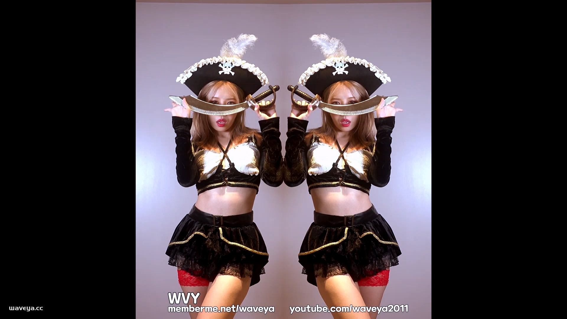 MiU Pirate 🏴☠️ Nxde Sexy Dance 해적 미유와 할로윈 미리 즐기기 Waveya memberme会员 (4k+1080p)[209M+88M] – #0184插图1
