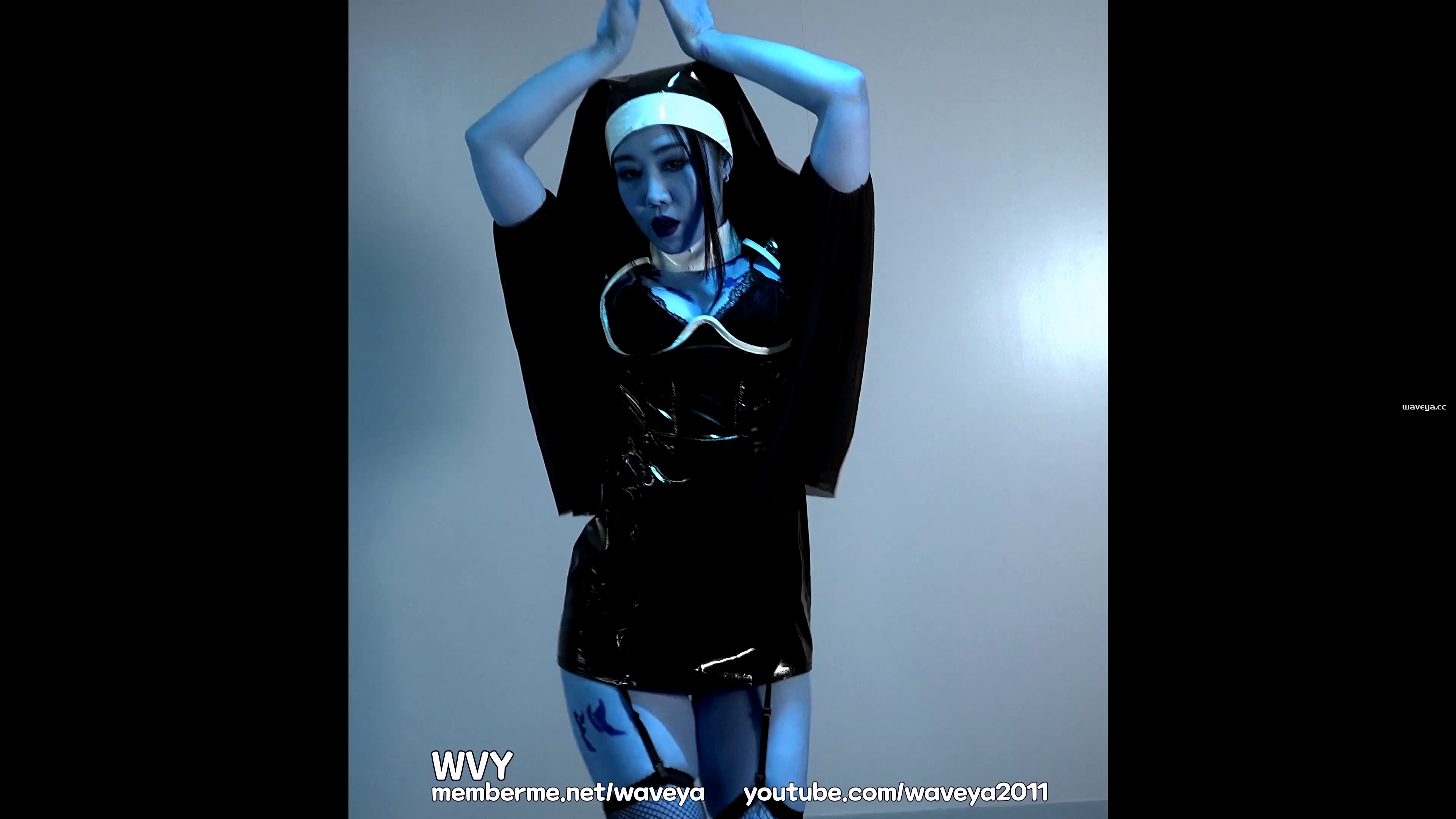 Ari Nun 🔥Cosplay Sexy Dance 아리의 수녀 코스프레 섹시댄스 💋 Waveya memberme会员 (4k+1080p)[225M+105M] – #0187插图3