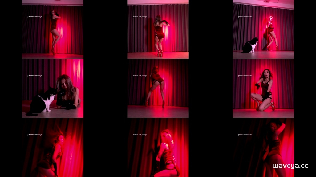 Choco&MiU🖤TQG Sexy Dance💖미유의 붉은 유혹 댄스 Waveya Memberme Patreon会员 (4k+1080p)[373M+113M] – #0212插图3