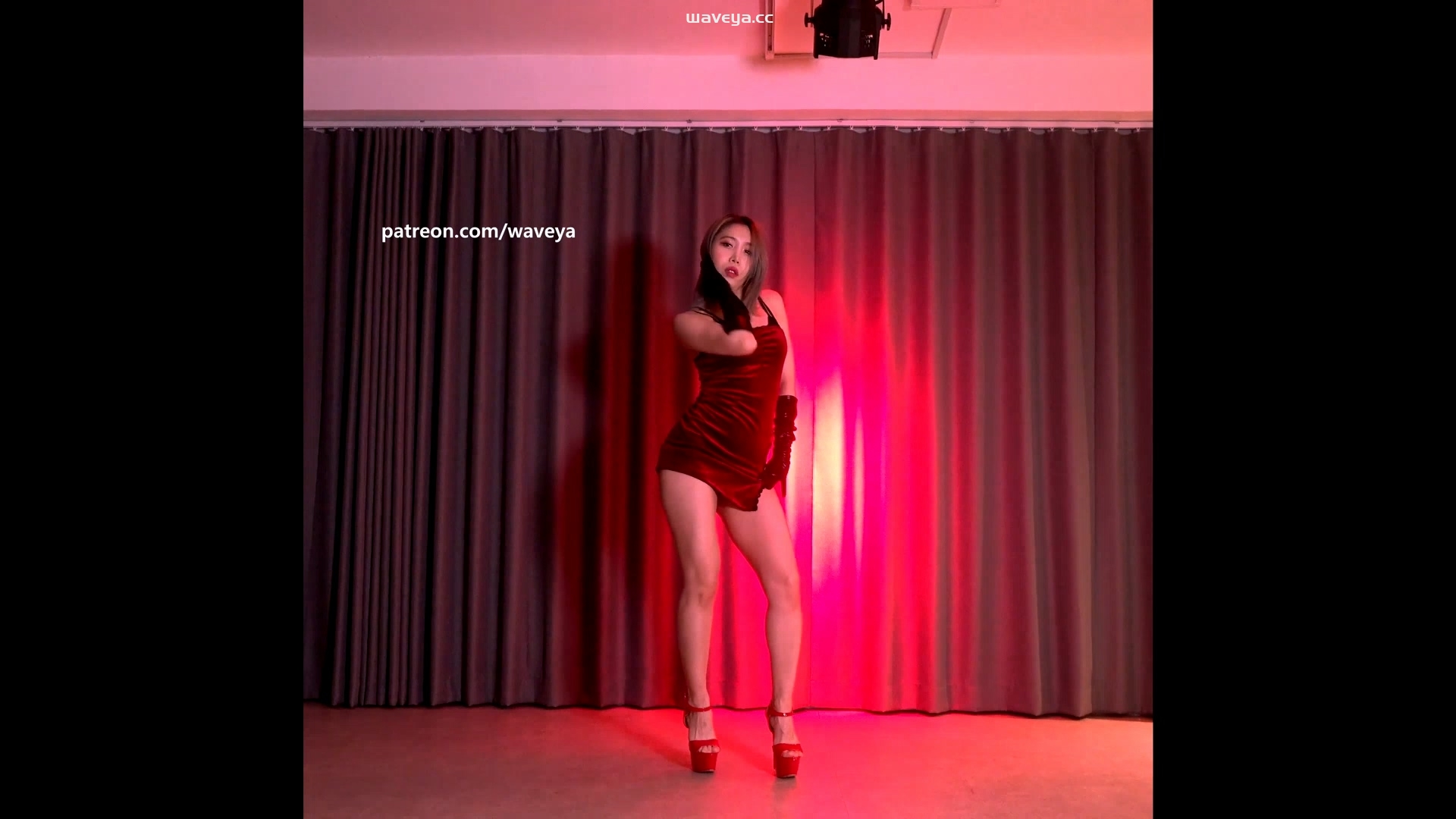Choco&MiU🖤TQG Sexy Dance💖미유의 붉은 유혹 댄스 Waveya Memberme Patreon会员 (4k+1080p)[373M+113M] – #0212插图