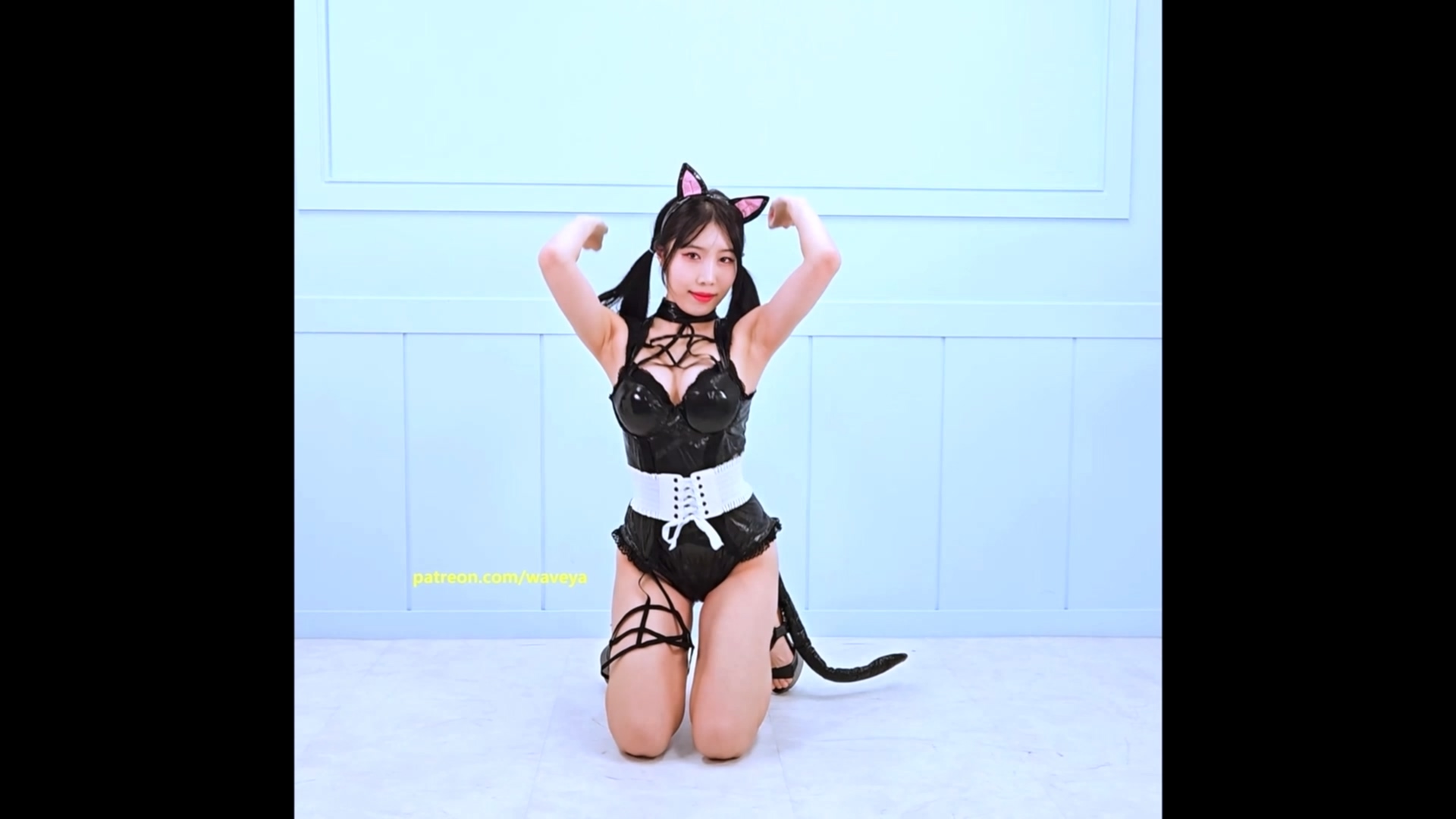 Baddie😈MiU Kitty Cosplay🎃 꼬리치는 고양이 미유😻 Waveya Memberme Patreon会员 (4k+1080p)[382M+142M] – #0248插图